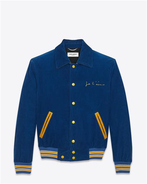 ysl jakke|ysl teddy jackets for men.